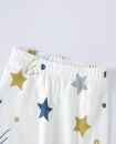 Pajama Set 2Y-7Y Organic Cotton O-neck Super Soft And Breathable Stars JY9503-8